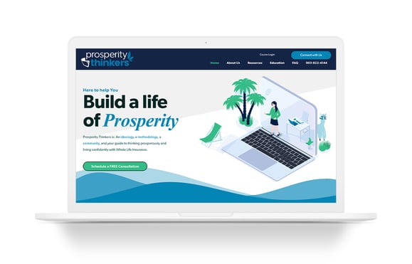 Prosperity Thinkers Mockup